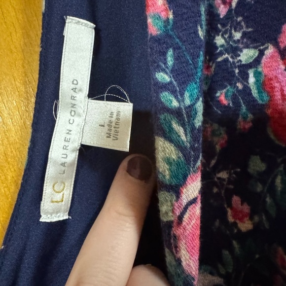 LC Lauren Conrad Pink Sleeveless Sundress Mini - Picture 4 of 4